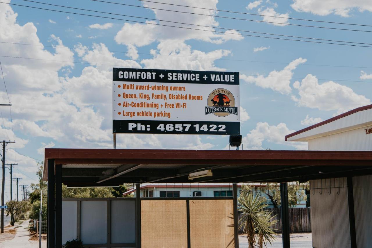 Winton Outback Motel Exterior foto
